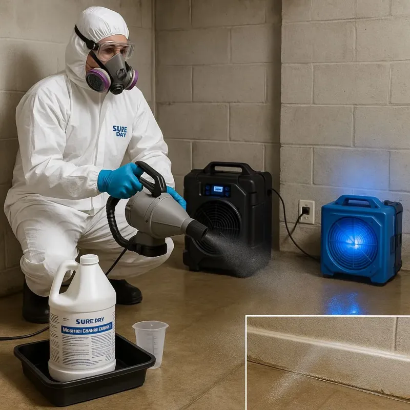 Sanitization and Odor Removal process in Brown County, OH