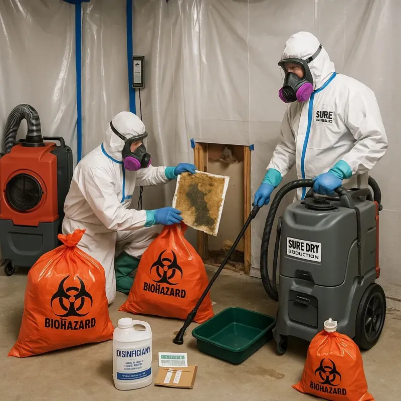 Contaminated Water Handling Protocols process in Brown County, OH