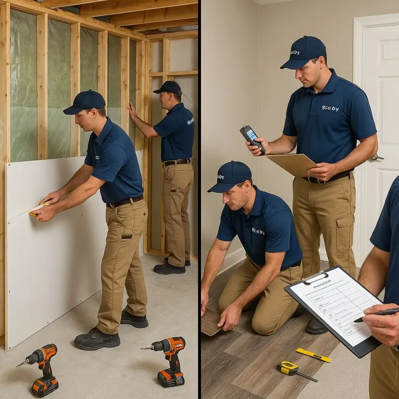 Repairs and Reconstruction process in Brown County, OH